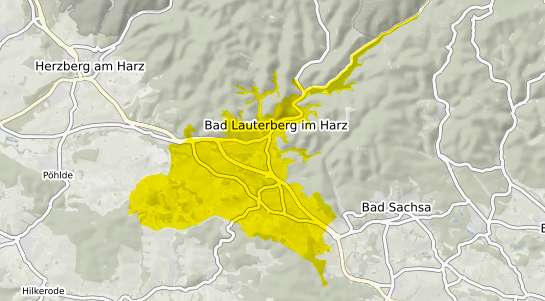 Immobilienpreisekarte Bad Lauterberg im Harz